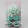 Guangzhou fashion flower bowknot hair accessories for girls wholesale